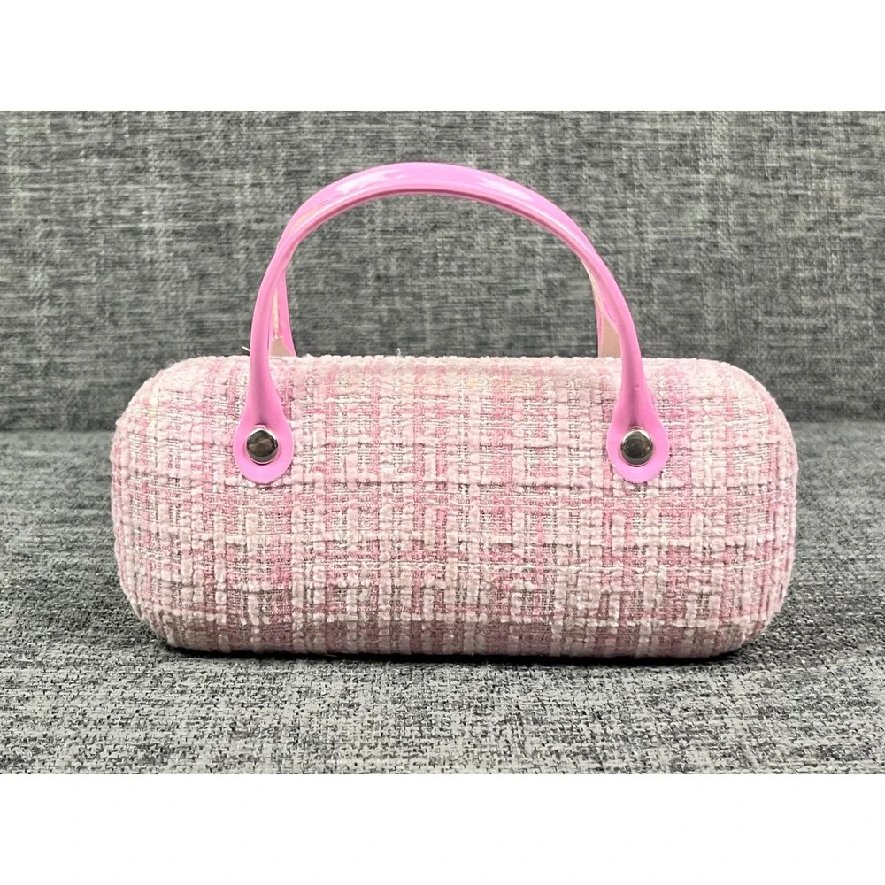 Barbie pink tweed